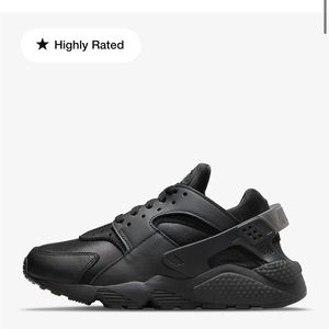 Nike huarache 7.5 black